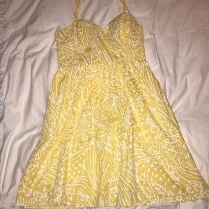 Lilly Pulitzer yellow sundress